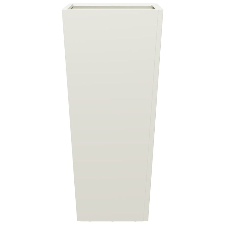plantekrukke 35x35x75 cm stål hvid