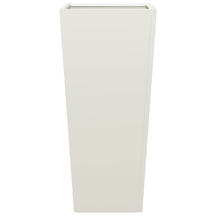 plantekrukke 35x35x75 cm stål hvid