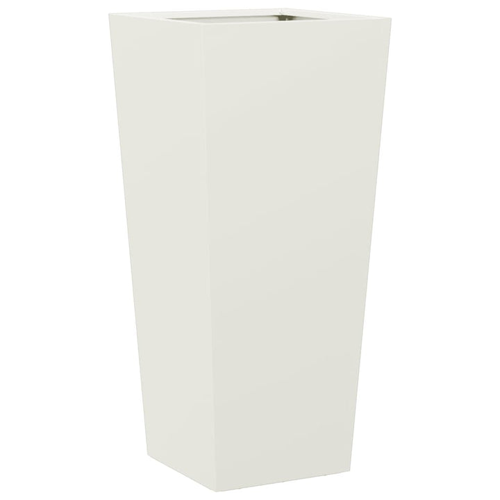 plantekrukke 35x35x75 cm stål hvid