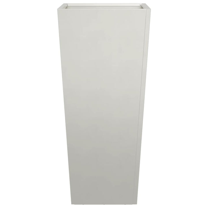 plantekasser 2 stk. 35x35x75 cm rustfrit stål