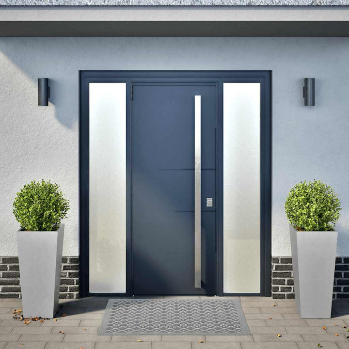 plantekrukker 2 stk. 35x35x75 cm galvaniseret stål