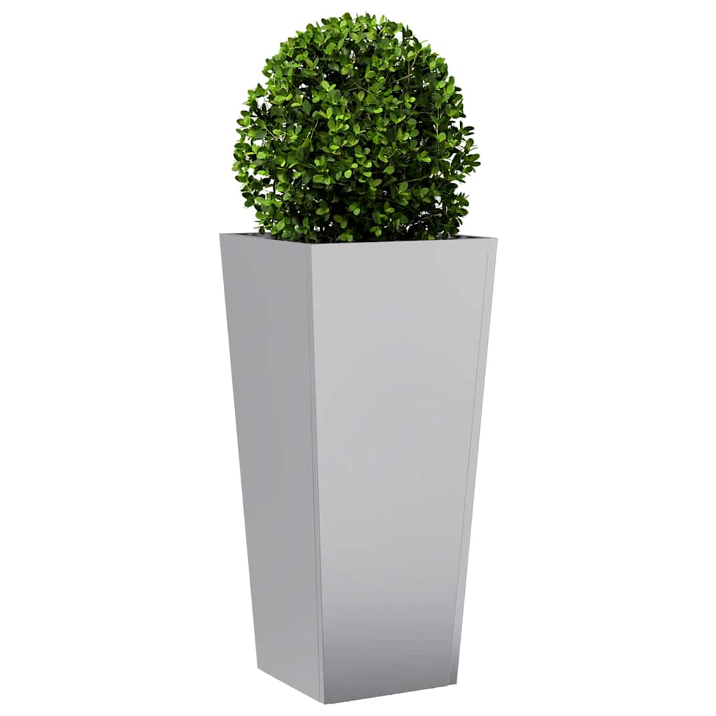 plantekrukker 2 stk. 35x35x75 cm galvaniseret stål