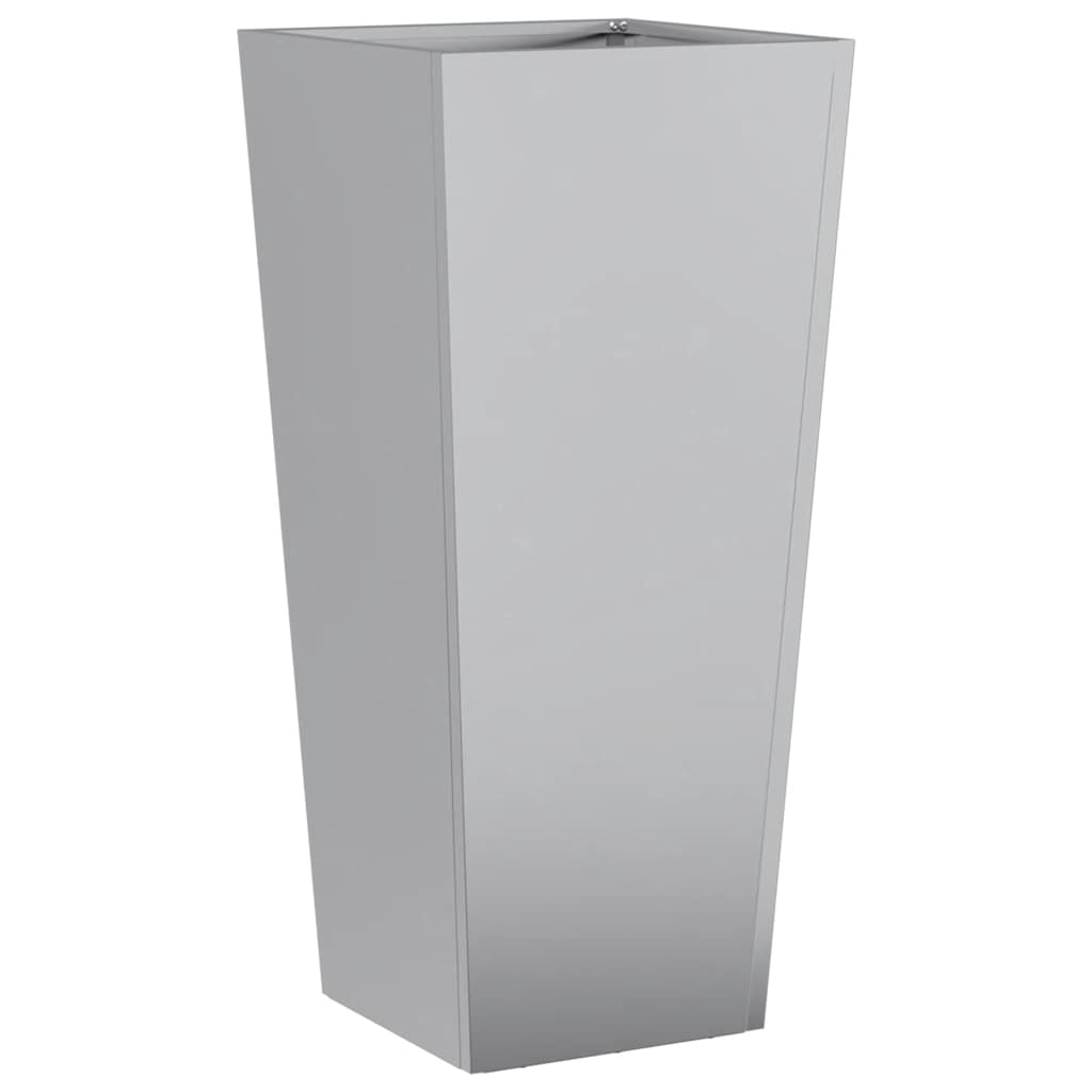 plantekrukker 2 stk. 35x35x75 cm galvaniseret stål