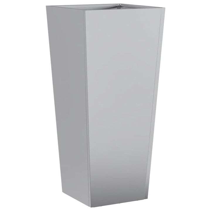 plantekrukker 2 stk. 35x35x75 cm galvaniseret stål