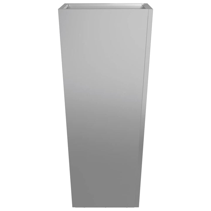 plantekrukker 2 stk. 35x35x75 cm galvaniseret stål