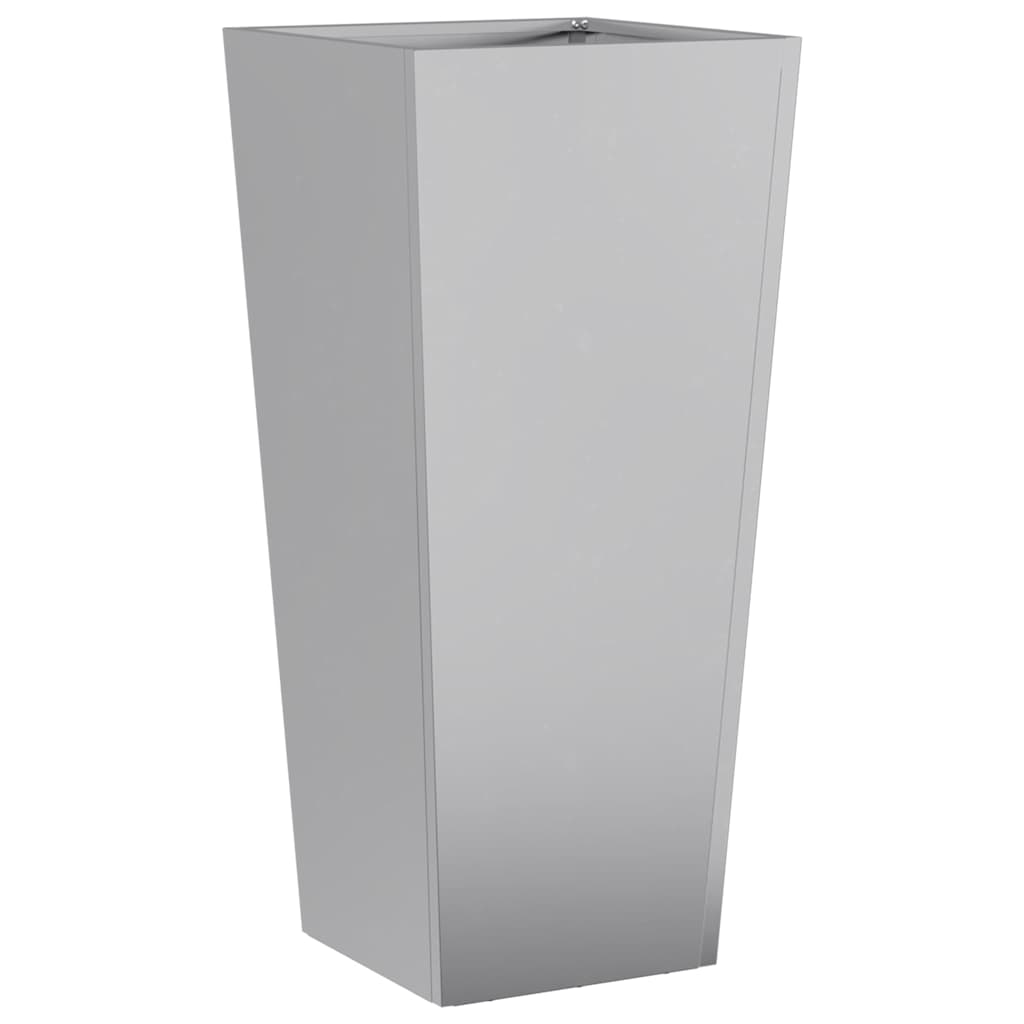 plantekrukker 2 stk. 35x35x75 cm galvaniseret stål