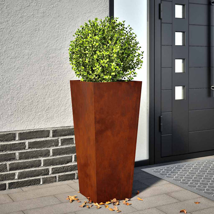 Havekrukke 35x35x75 cm i vejrbestandigt stål