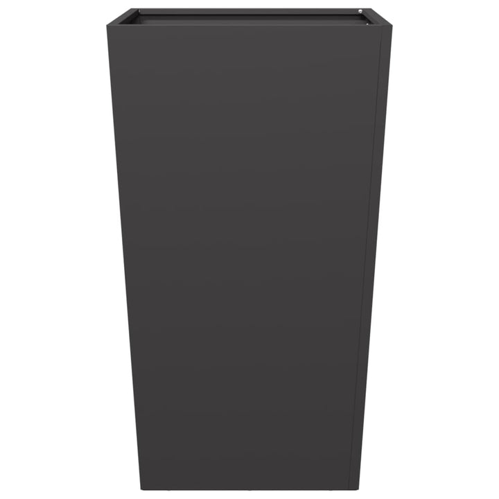 plantekrukke 45x45x75 cm stål sort