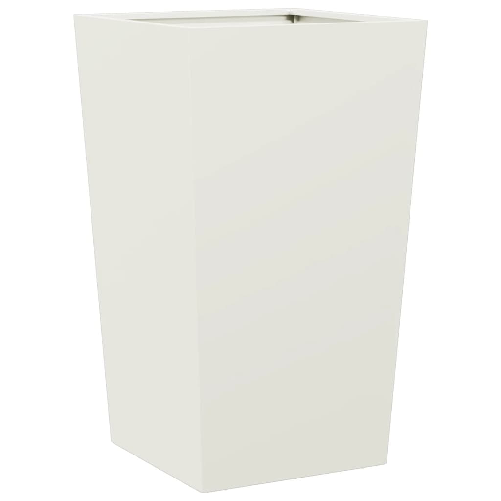 plantekrukke 45x45x75 cm stål hvid