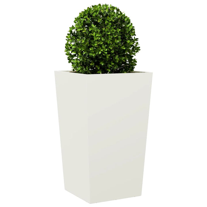 plantekrukke 45x45x75 cm stål hvid