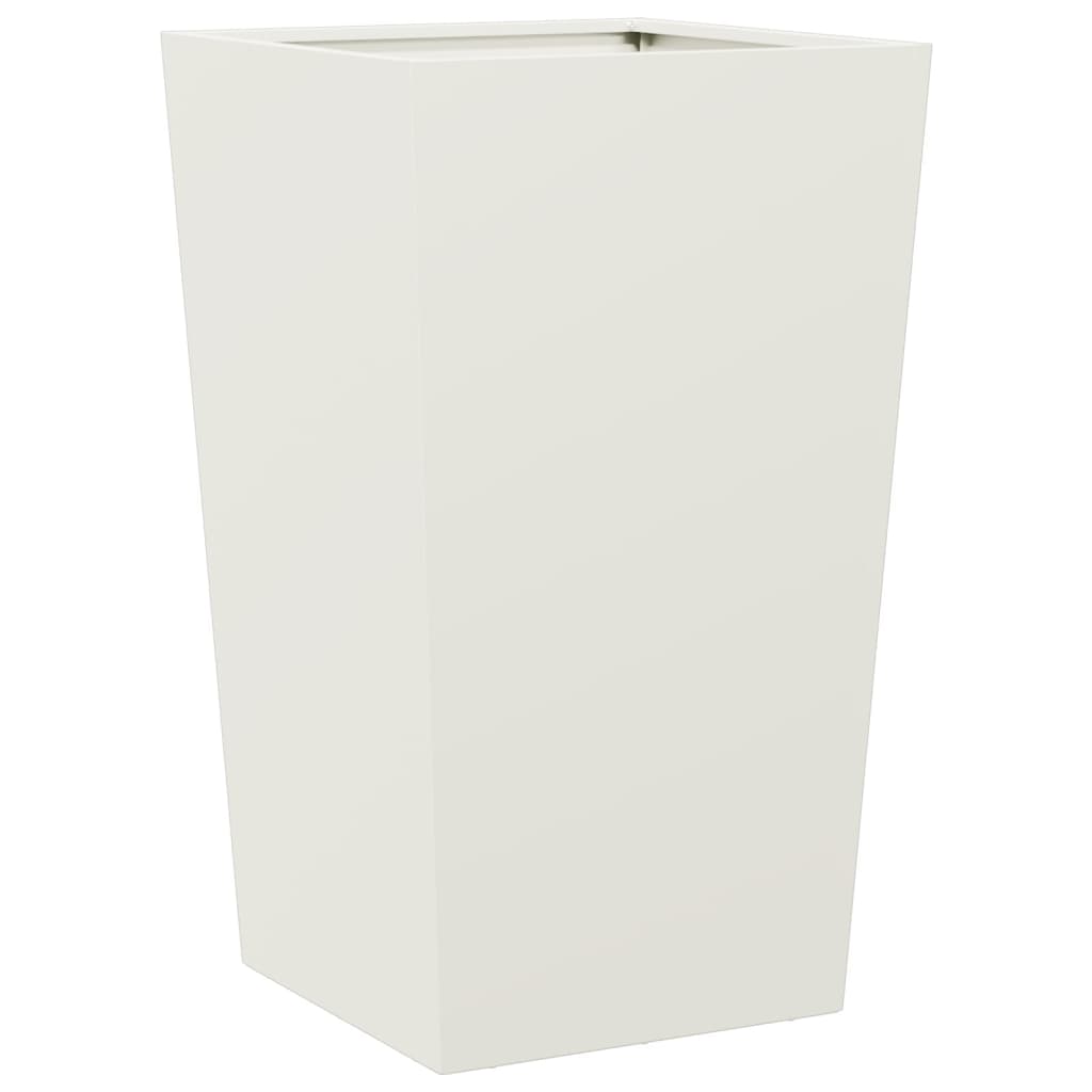 plantekrukke 45x45x75 cm stål hvid