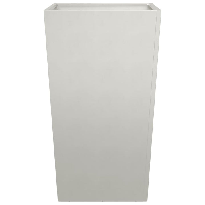 plantekasser 2 stk. 45x45x75 cm rustfrit stål
