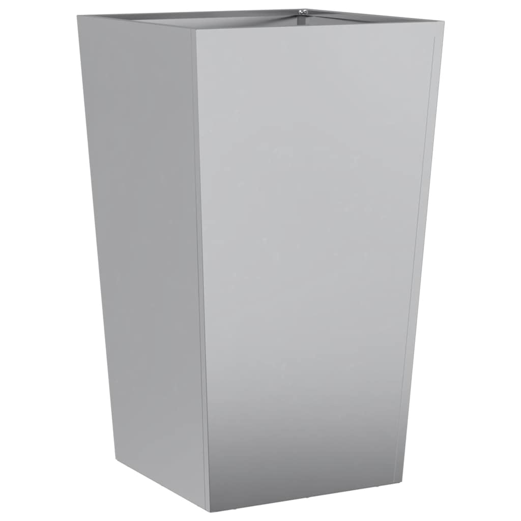 plantekrukke 45x45x75 cm galvaniseret stål