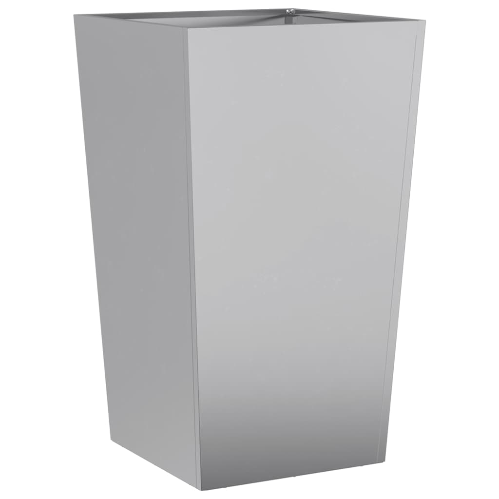 plantekrukke 45x45x75 cm galvaniseret stål
