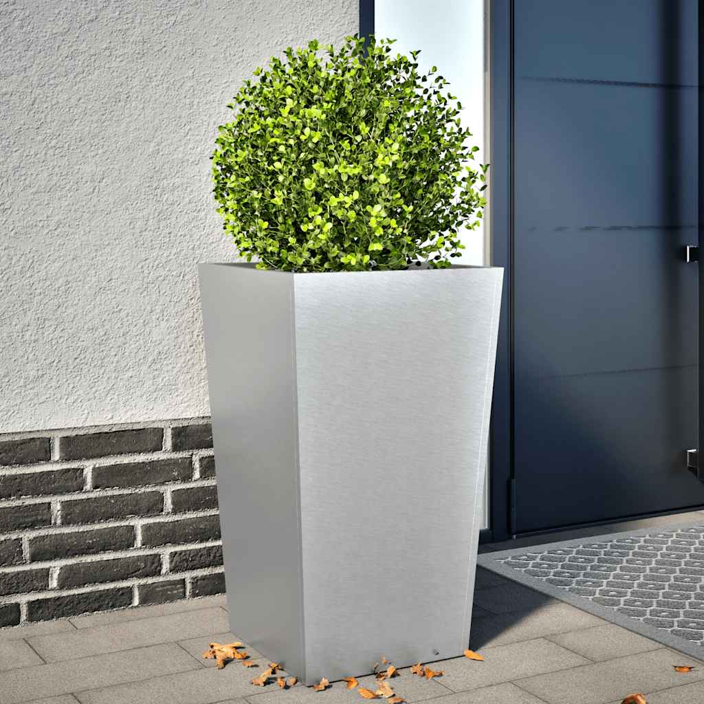 plantekrukke 45x45x75 cm galvaniseret stål