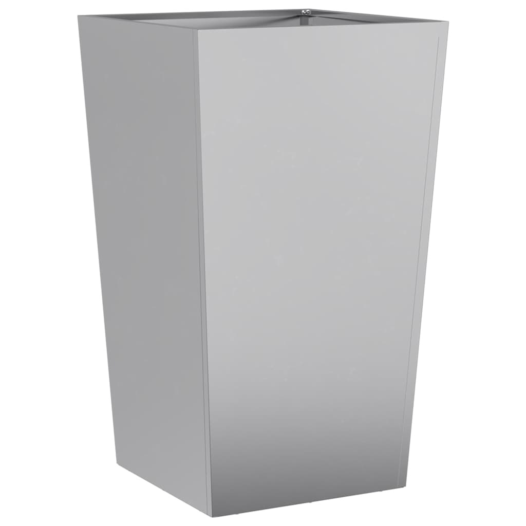 plantekrukker 2 stk. 45x45x75 cm galvaniseret stål