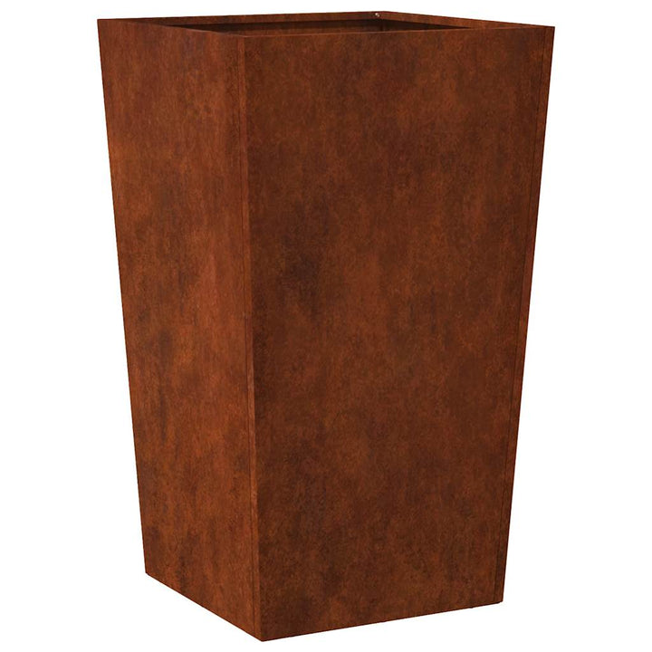 Havekrukker 2 stk 45x45x75 cm Forvitringsstål