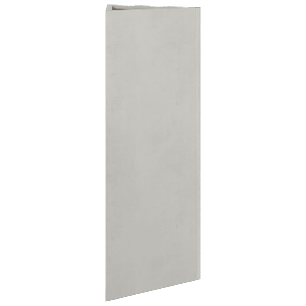 plantekasse 30x26x75 cm trekantet rustfrit stål