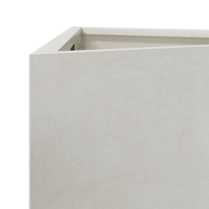 plantekasse 30x26x75 cm trekantet rustfrit stål