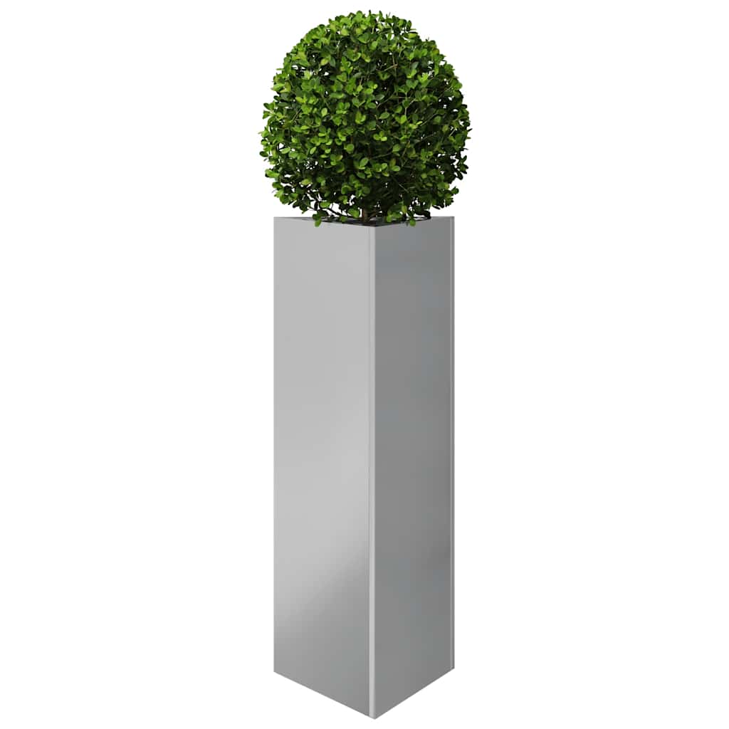plantekasse 30x26x75 cm trekantet galvaniseret stål