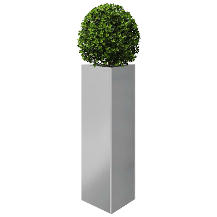 plantekasse 30x26x75 cm trekantet galvaniseret stål