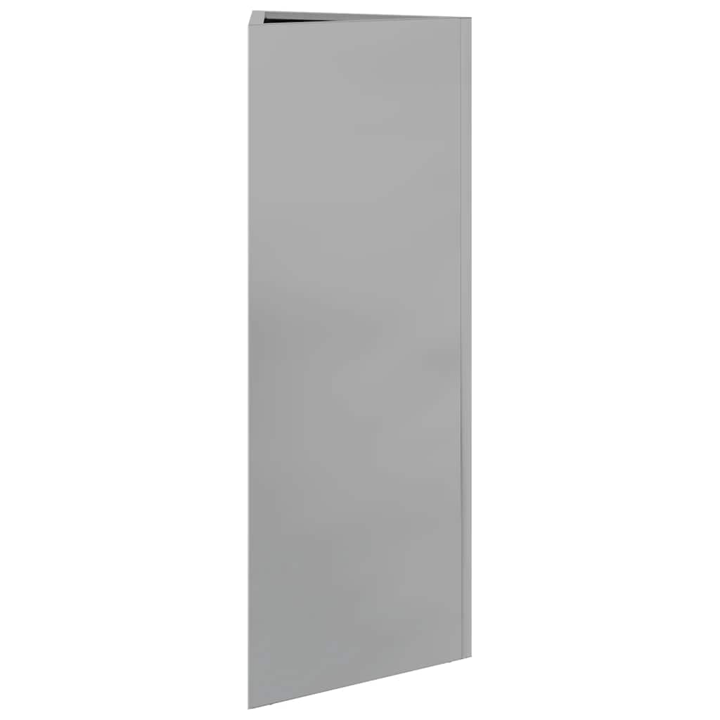 plantekasse 30x26x75 cm trekantet galvaniseret stål