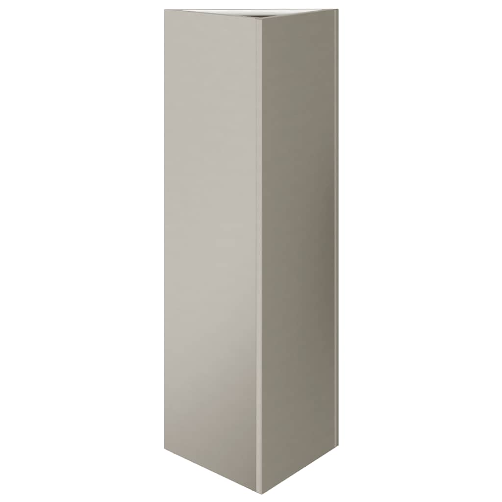 Havekrukker 2 stk. trekantede 30x26x75 cm i vejrbestandigt stål