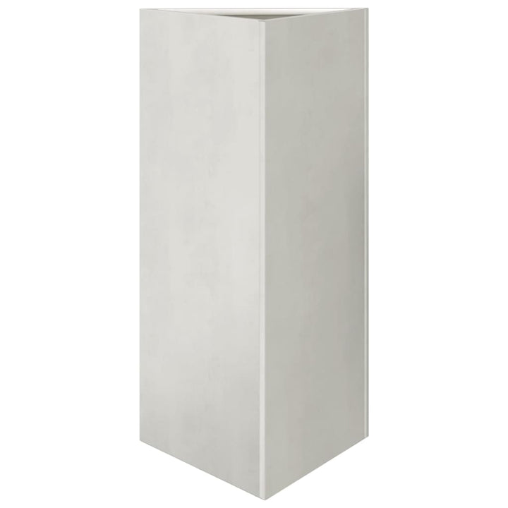 plantekrukke 40x34,5x75 cm trekantet rustfrit stål