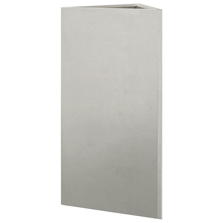 plantekrukke 40x34,5x75 cm trekantet rustfrit stål