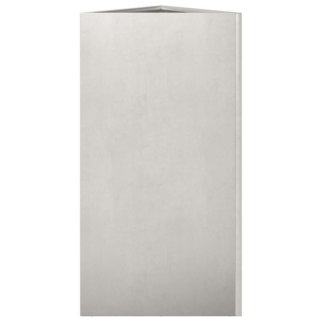 plantekasser 2 stk. 40x34,5x75 cm trekantet rustfrit stål
