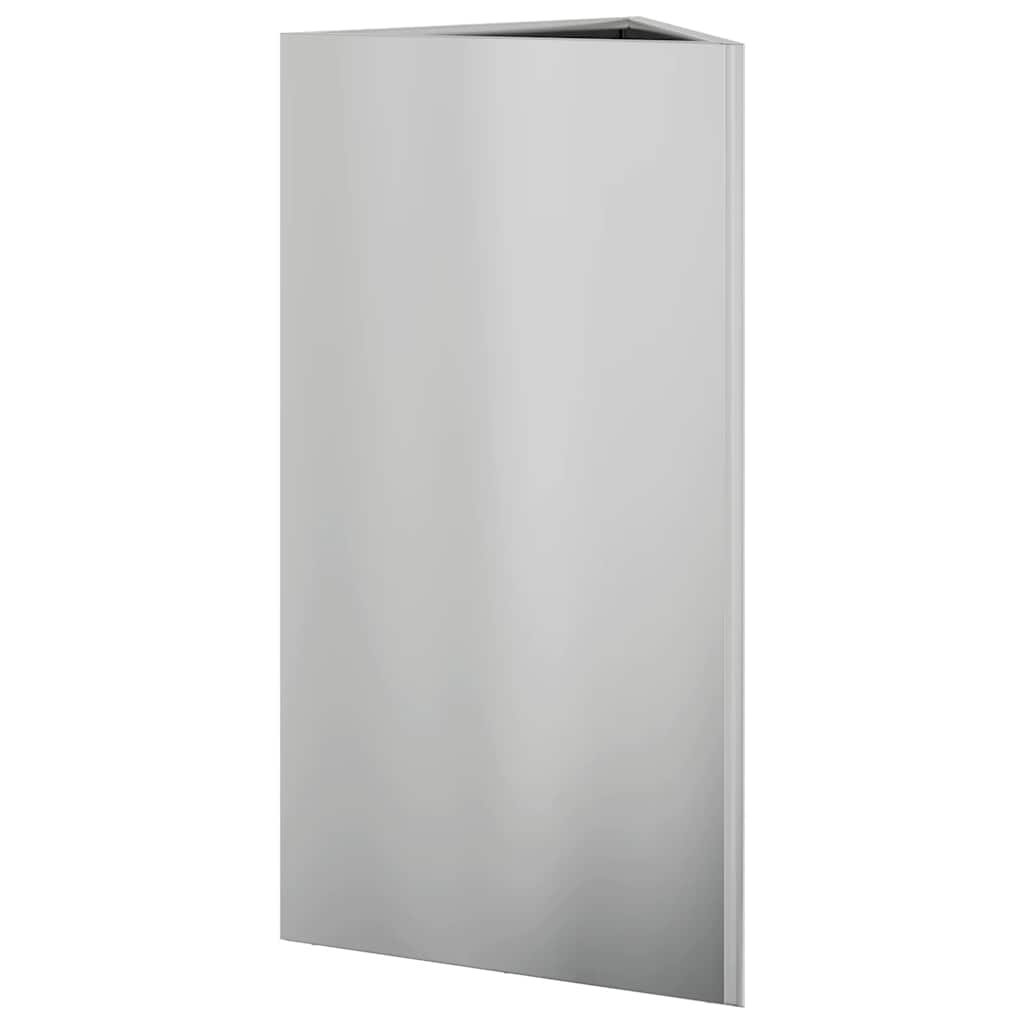 plantekasse 40x34,5x75 cm trekantet galvaniseret stål