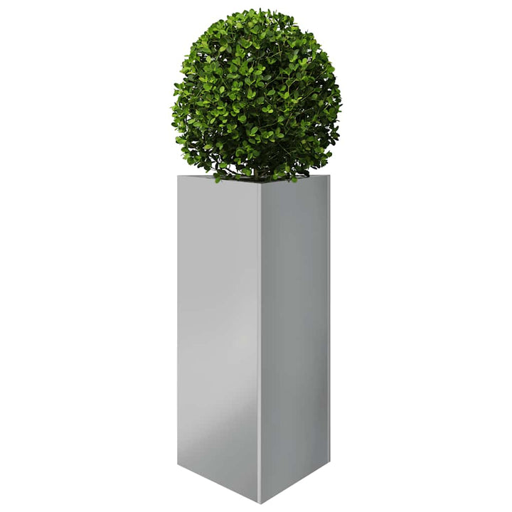 plantekasser 2stk. 40x34,5x75 cm trekantet galvaniseret stål