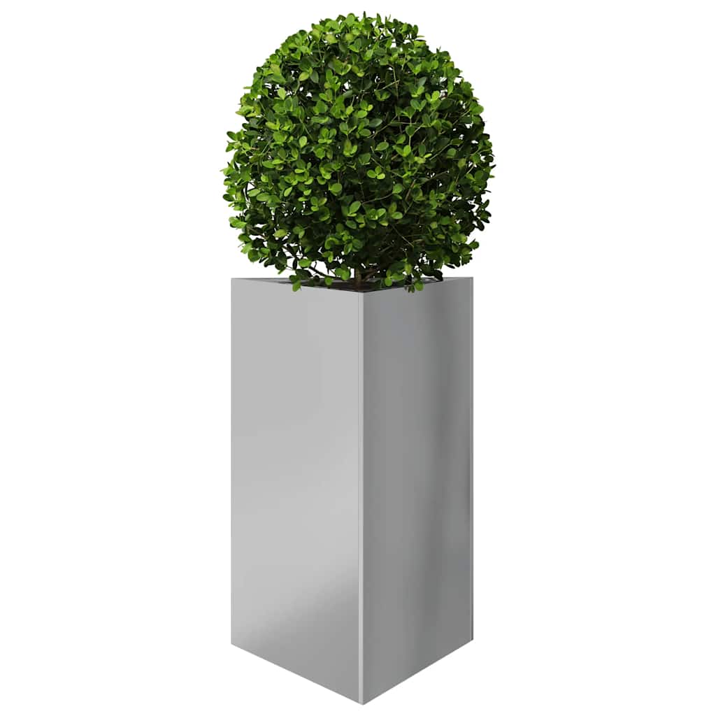 plantekasse 50x43x75 cm trekantet galvaniseret stål