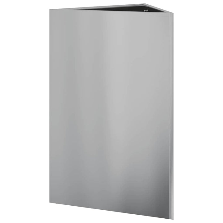 plantekasse 50x43x75 cm trekantet galvaniseret stål