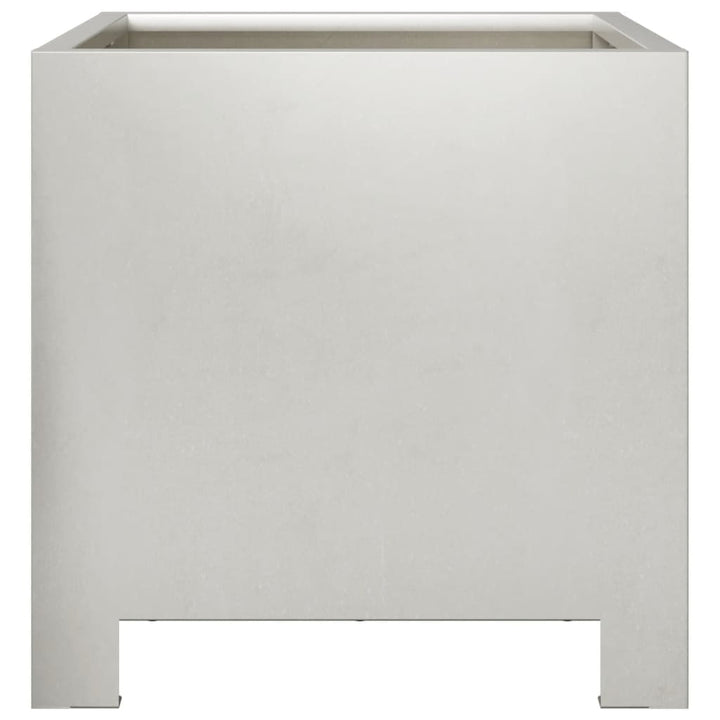 plantekrukker 2 stk. 30x30x30 cm rustfrit stål