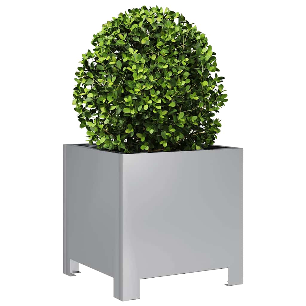 plantekrukker 2 stk. 30x30x30 cm galvaniseret stål