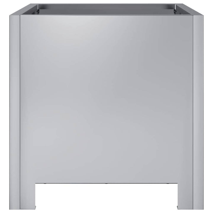plantekrukker 2 stk. 30x30x30 cm galvaniseret stål