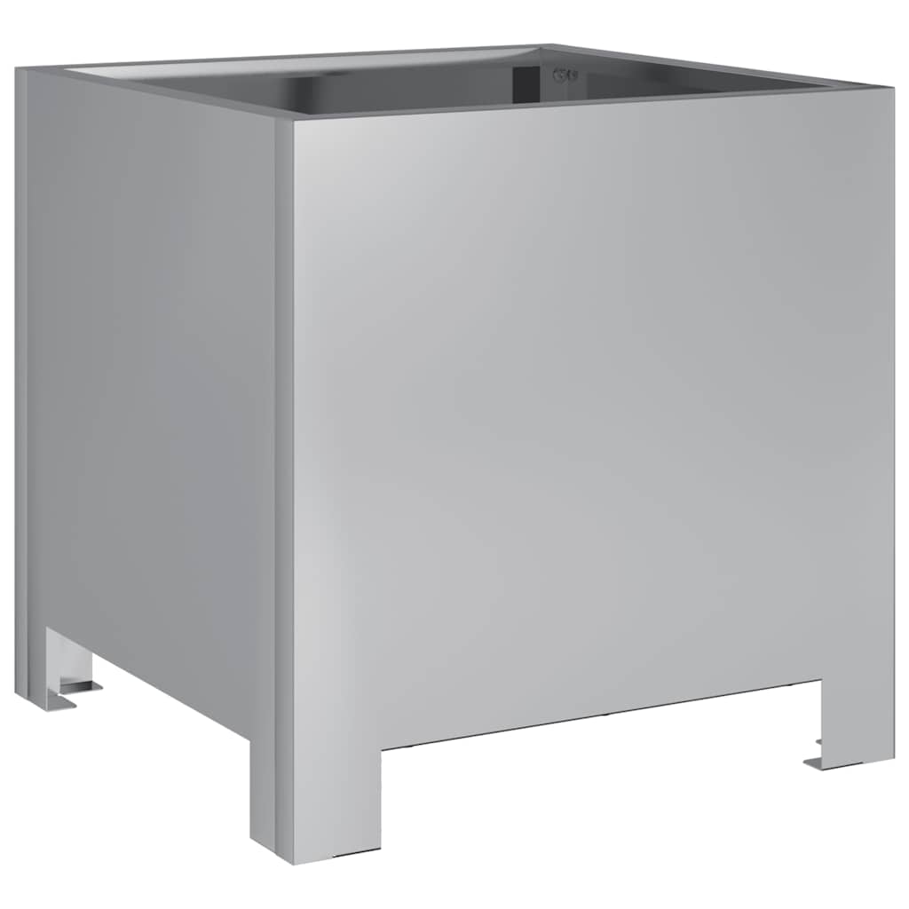 plantekrukker 2 stk. 30x30x30 cm galvaniseret stål