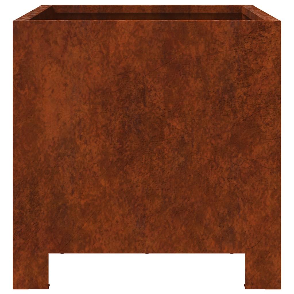 Havekrukker 2 stk. 30x30x30 cm i vejrbestandigt stål