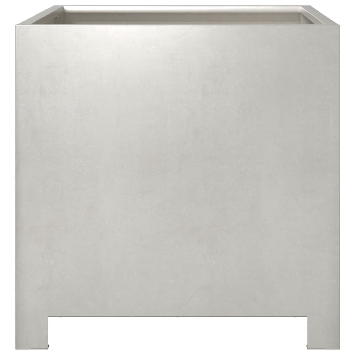 plantekrukker 2 stk. 40x40x40 cm rustfrit stål