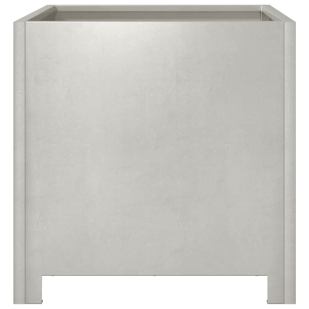 plantekrukker 2 stk. 40x40x40 cm rustfrit stål