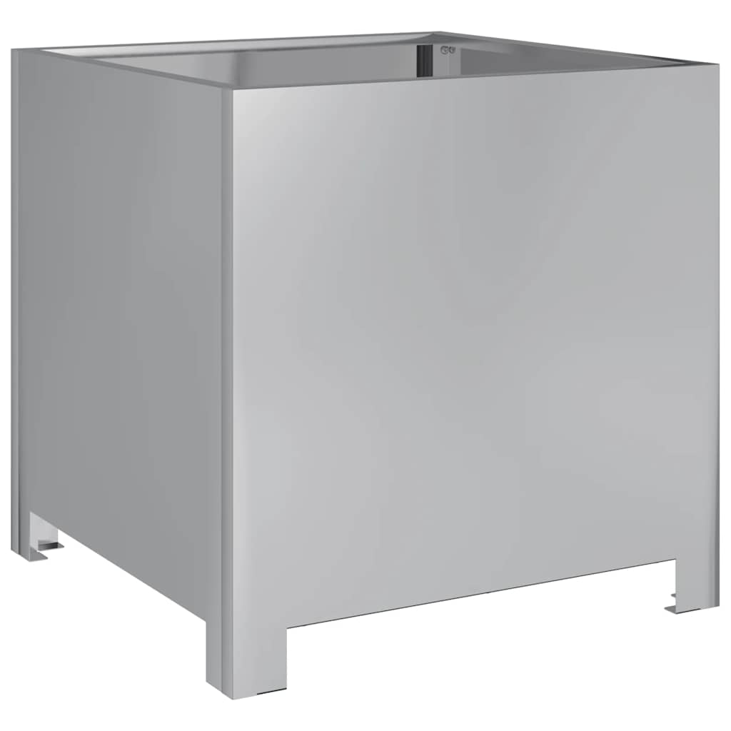plantekrukker 2 stk. 40x40x40 cm galvaniseret stål