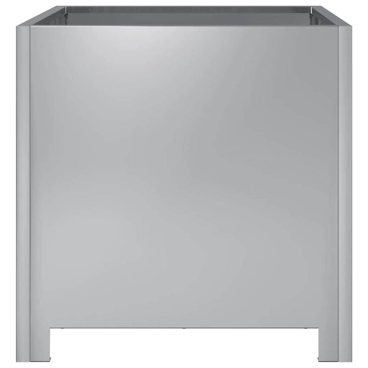 plantekrukker 2 stk. 40x40x40 cm galvaniseret stål