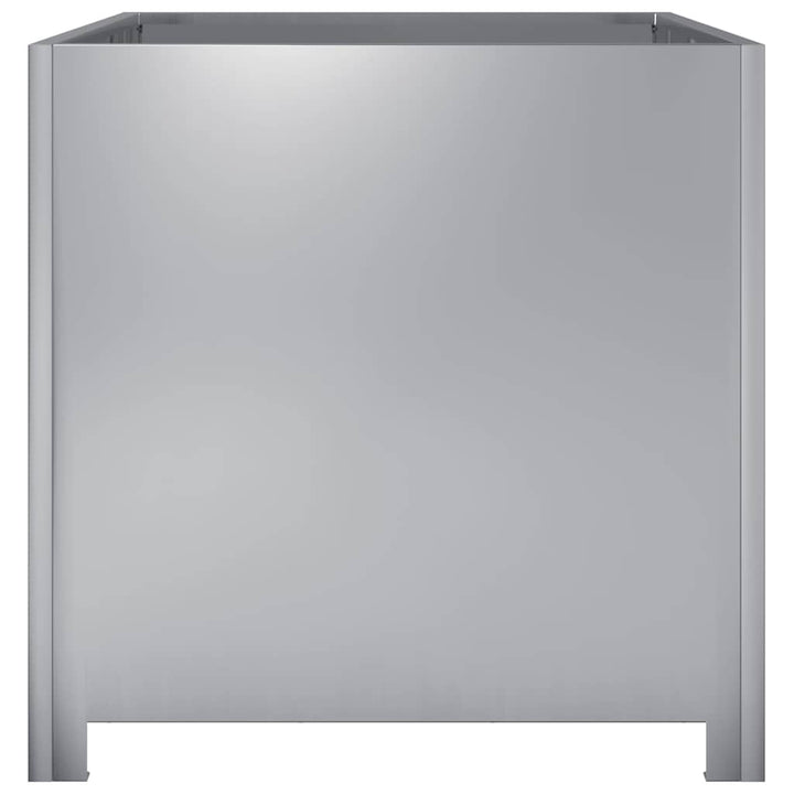plantekrukke 50x50x50 cm galvaniseret stål