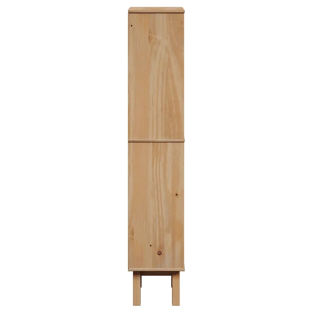 badeværelsesskab OTTA 35x30x159 cm massivt fyrretræ
