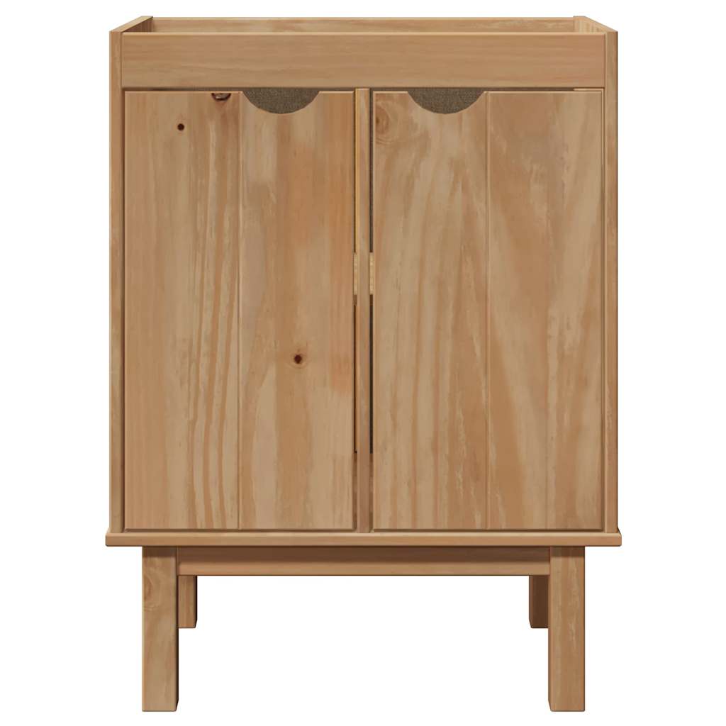 underskab til håndvask OTTA 59x40x80 cm massivt fyrretræ