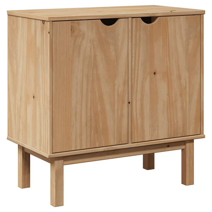 entréskab OTTA 75x40x45 cm massivt fyrretræ