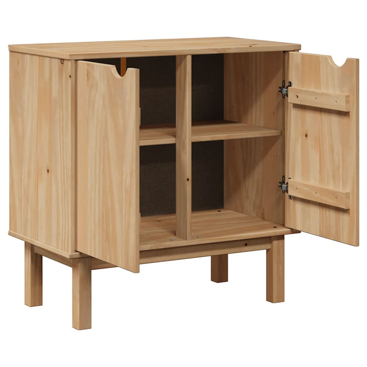 entréskab OTTA 75x40x45 cm massivt fyrretræ