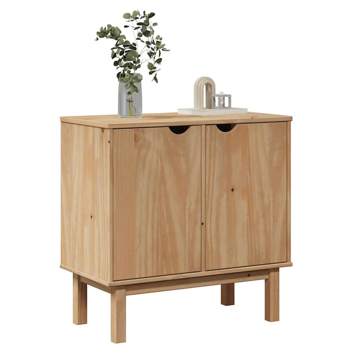 entréskab OTTA 75x40x45 cm massivt fyrretræ