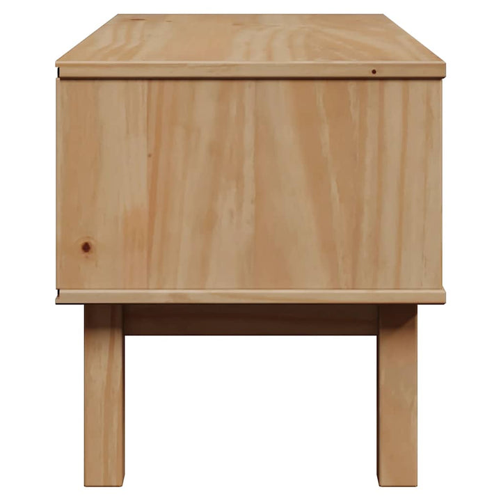 entrébænk OTTA 80x40x45 cm massivt fyrretræ